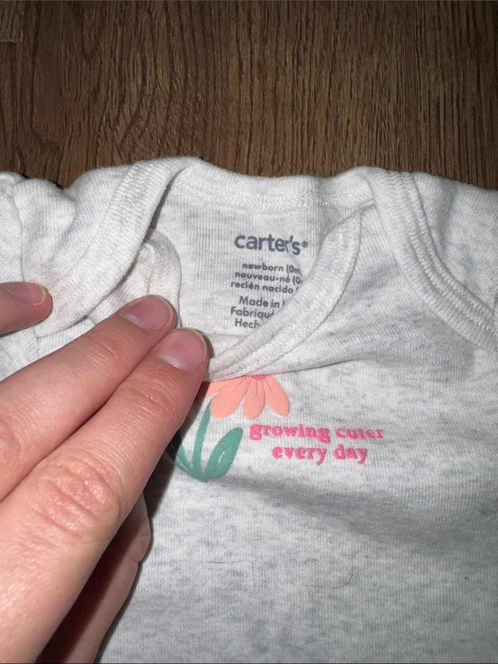Carter's Baby Girls Floral Bodysuit Pack